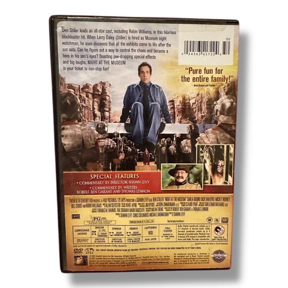 Ben Stiller Night at the Museum DVD - Picture 3 of 3